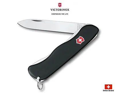 Victorinox Swiss Army Knife 111mm Sentinel Solo Blade Pocket Tool 0.8413.3 • $41