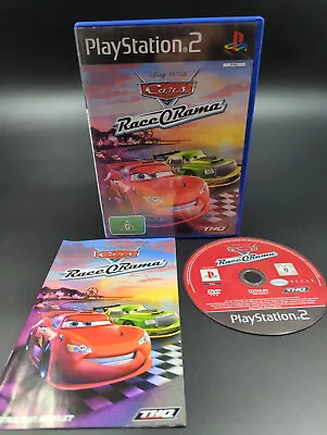 Cars Race-O-Rama (PlayStation 2 PS2) FAST FREE POST • $14.95