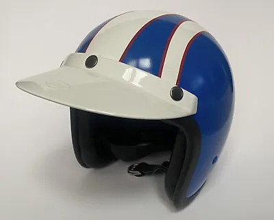 Genuine Bell Helmets Steve McQueen Motorcycle Helmet 3/4 Size For Display Only • $95