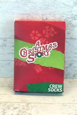 2-Pack A Christmas Story Men's Crew Socks Fits Sizes 8-12 Holiday Movie Theme • $5.95