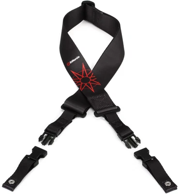$31.99 • Buy DiMarzio Jim Root #4 Cliplock Guitar Strap - Black