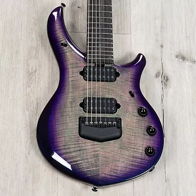 Ernie Ball Music Man Petrucci Majesty 7 Maple 7-String Guitar. Crystal Amethyst • $5999