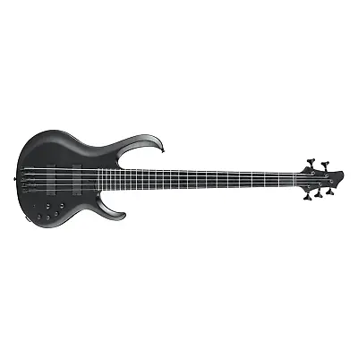 Ibanez BTB625EX BTB Iron Label 5-String Bass Ebonol Fretboard Black Flat • $949.99