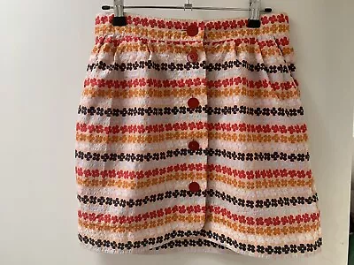 £9.95 • Buy Boutique By Jaeger Cotton Mini Skirt Size 10