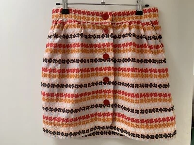 £9.95 • Buy Boutique By Jaeger Cotton Mini Skirt Size 10