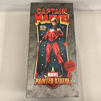 Captain Marvel 1970s Version Painted Collectors Statue By Bowen Designs 434/1000 • $399.99