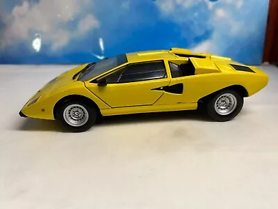 1:18 Kyosho Lamborghini Countach Lp400 Yellow No.08321y • $179