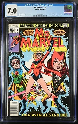 Ms Marvel 18 (1978) CGC 7.0 1st Full Appearance Of Mystique • $119.99