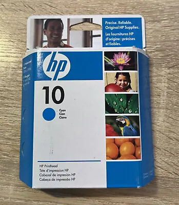 Genuine HP 10 Cyan Printhead 2000C 2500C HP DesignJet Color Pro Expired 5/2009 • $25