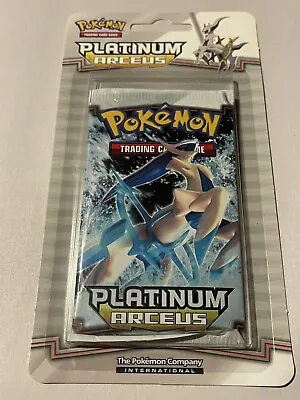 $414.02 • Buy New 2009 Pokemon Platinum Arceus Booster Pack Sealed Arceus Blister Artwork