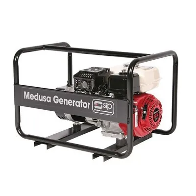 Sip 04462 Medusa Mgh3.0f Honda Gx200 Petrol Generator 3.75 Kva 6.5hp Full Frame. • £724.99