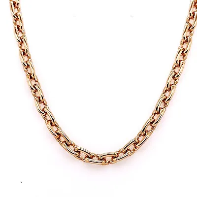 Original David Yurman 18k Rose Gold Men's Chain Necklace 25  72.5g S107593 • $9950