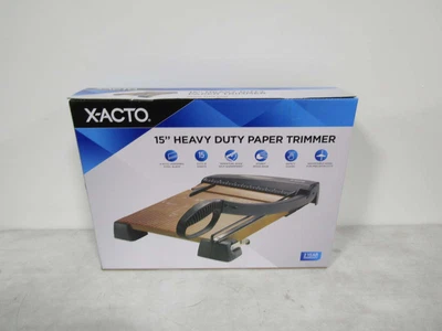 $64.98 • Buy X-ACTO Heavy-Duty Wood Base Guillotine Paper Trimmer