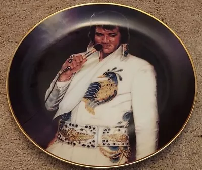 Elvis Presley  Elvis Remembered Series Collector Plate  Tenderly ..very Good • $8