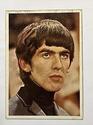 1964 GEORGE HARRISON THE BEATLES COLOR TOPPS CARD #11 *FSCardz* • $4.99