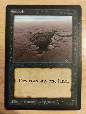 Sinkhole - Beta Edition - Near Mint NM - Common • $89.95