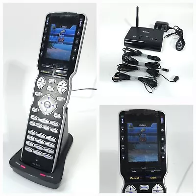 Universal Remote Control MX-980 Programable IR/RF Color LCD W/ Base & Receiver • $90.94