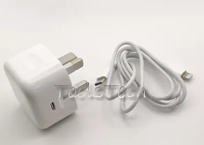 Genuine Apple 20W USB-C Adapter OR Lightning Cable For IPad Mini 2  3 4 5th Gen • £17.99