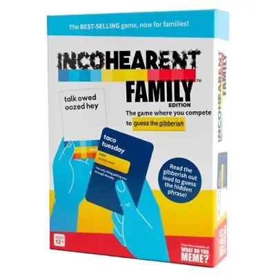 $39.95 • Buy Incohearent Family Edition