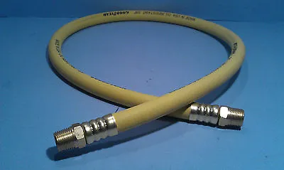 Goodyear USA 5' 3/8  250 PSI Oil Resistant Rubber Air Hose Pigtail Whip 3/8 NPT  • $15