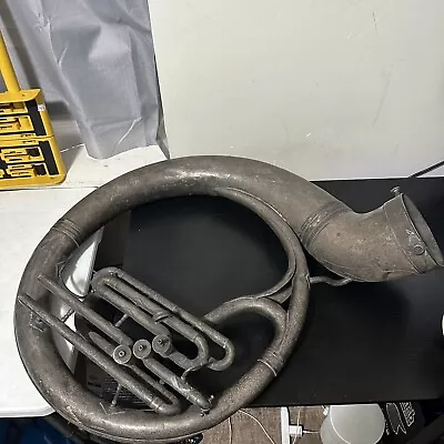 Vintage Sousaphone Unbranded Missing Cone/top • $750