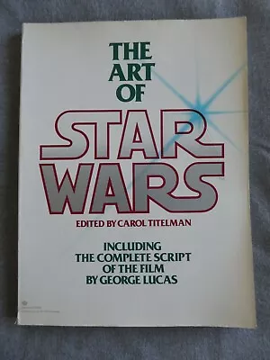 The Art Of Star Wars Signed By Dave Prowse - 1979 Ist Edition Carol Titelman Vgc • £70