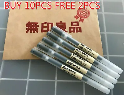 10/5pc MUJI MoMA 0.38/0.5mm Gel Ink Ball Point Pen Japan School Office Ballpoint • $12.59