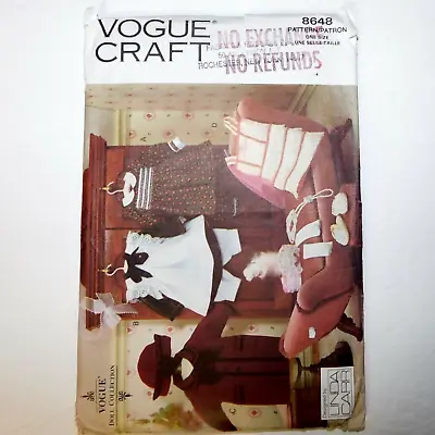 Vogue Craft 8648 Outfits 18 In. Dolls Vintage 1993 By Linda Carr American Girl • $10.95