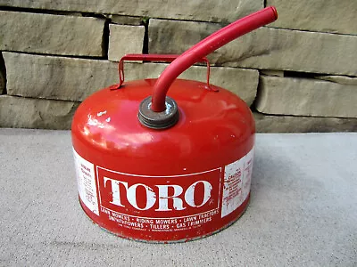 Vintage Toro Mower 2.5 Gallon Steel Gas Can Eagle SP 2-1/2 USA • $59.95