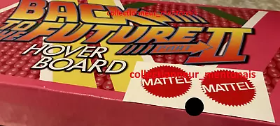 2 Mattel Stikers For HOVERBOARD Back To The Future 2 Back To The Future II N • $11.70