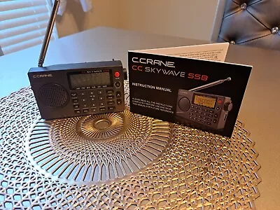 C. Crane CC Skywave SSB 2 AM FM Shortwave NOAA Weather + Alert Scannable VHF • $110