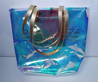 Semi Transparent Iridescent Wonder Woman Beach Bag Tote Bag Sporting Event Bag  • $19.80