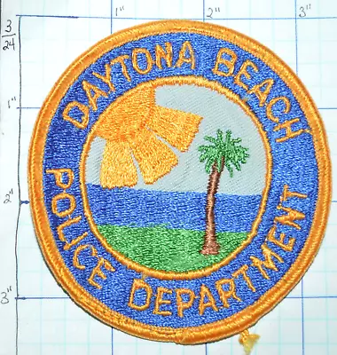 Florida Daytona Beach Police Dept 3.5  Vintage Patch • $6