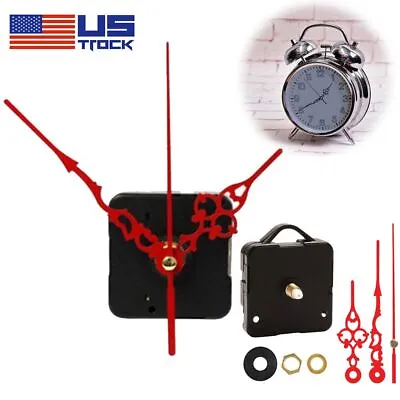 Wall Clock Movement Mechanism Kit Battery Operated DIY Repair Replacement Parts • $7.06