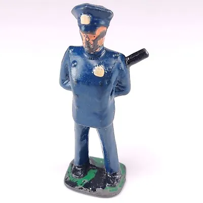 $19.99 • Buy ✅ Vintage Barclay Manoil Policeman Night Stick Cop Police Happy Traveler Figure