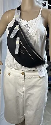 Kate Spade Chelsea Belt Bag Waist Fanny Pack Crossbody Black Nylon $249 • $89.88