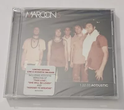 1.22.03. Acoustic By Maroon 5 (CD 2004) • $5.99