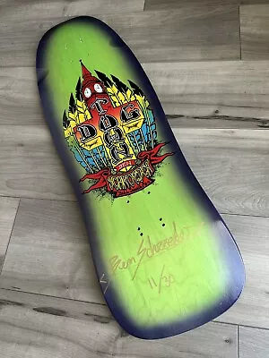 Dogtown Skateboard Deck Ben Schroeder Signed Santa Cruz Powell Rare Autograph • $100