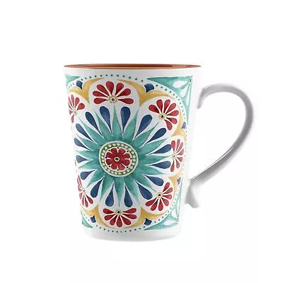 Purely Home Rio Medallion Melamine Outdoor Camping/BBQ/Garden Mugs X 1 • £11.29