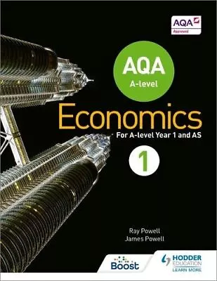 AQA A-level Economics Book 1 By Powell James Book The Cheap Fast Free Post • £7.49
