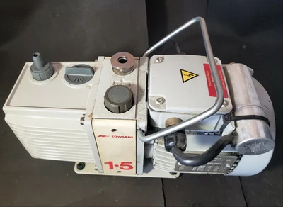 $355 • Buy Edwards 2-Stage High Vacuum Pump E2M1.5 240v 1-Phase MTorr-Pressure Tested