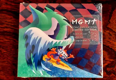 MGMT – Congratulations - Limited Edition With Coin & Music CD 32-pg Booklet NEW • $22.98