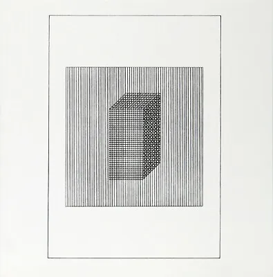 Sol LeWitt | Untitled XXII From  Ficciones  | 1984 | Serigraph | Mint Condition • $125