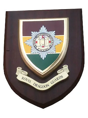 Royal Dragoon Guards Military Shield Wall Plaque • £21.99