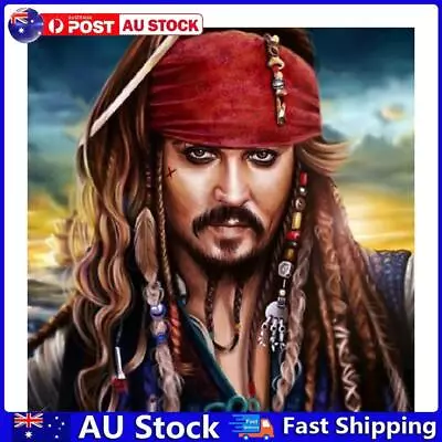 Diamond Painting 5D Pirate DIY Full Round Drill Mosaic Wall Picture (VY089) AU • $10.86