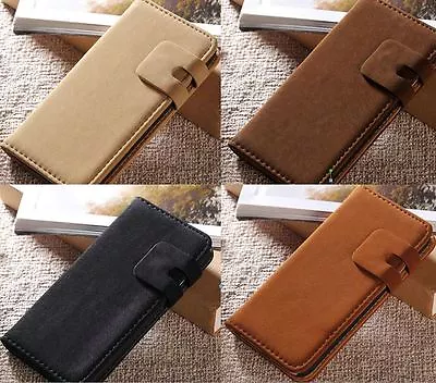 Apple Iphone 6 / 6s Suede Leather Wallet In 4 Colours / Uk Seller Free P&p • £5.99