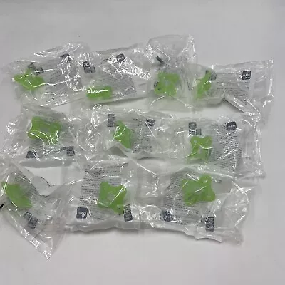 Lot Of 10 MAM Newborn Comfort Collection Unisex Green Pacifiers • $29.95