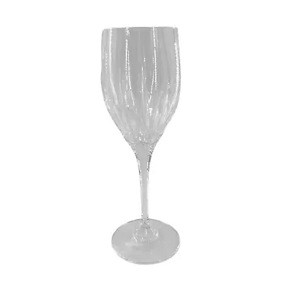 Mikasa ARCTIC LIGHTS - 8.25  WINE GLASS  Crystal Discontinued Blown Glass Vtg • $22.97