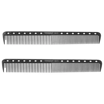 2 Pcs Barber Comb Cutting Combs Hair Stylist Carbon Comb Barber • £7.61