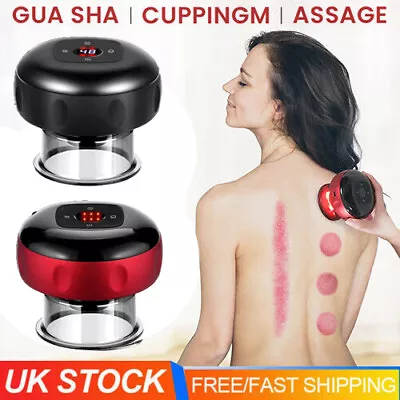 £11.59 • Buy Electric Cupping Massager Vacuum Suction Cups Anti-Cellulite Treatment Gua Sha
